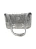 By Anthropologie Tweed Silver Shoulder Bag One size - photo 1