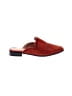 Halogen 100% Leather Orange Mule/Clog Size 6 1/2 - photo 1
