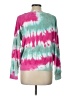 Wildfox 100% Cotton Tie-dye Pink Pullover Sweater Size Lg (3 or L) - photo 2