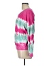 Wildfox 100% Cotton Tie-dye Pink Pullover Sweater Size Lg (3 or L) - photo 5
