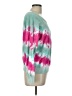 Wildfox 100% Cotton Tie-dye Pink Pullover Sweater Size Lg (3 or L) - photo 4