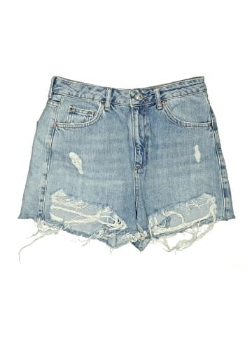 Topshop Denim Shorts (view 1)