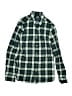 Vineyard Vines 100% Cotton Plaid Green Long Sleeve Button-Down Shirt Size S (kids) - photo 1