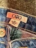 Cato Chevron-herringbone Blue Jeans Size 10 - photo 7
