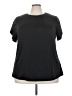 BLOOMCHIC Black Short Sleeve Top Size 22 - 24 - photo 1