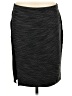 DKNYC Solid Gray Casual Skirt Size M - photo 1