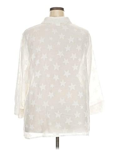Alfred Dunner 3/4 Sleeve Blouse (view 2)