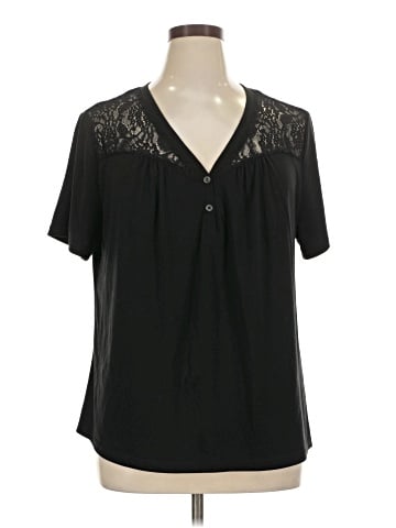 Blooming Jelly Short Sleeve Blouse (view 1)