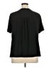 Blooming Jelly Black Short Sleeve Blouse Size XL - photo 2