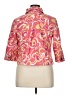 Ruby Rd. Paisley Damask Floral Graphic Pink Jacket Size 14 - photo 2