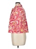 Ruby Rd. Paisley Damask Floral Graphic Pink Jacket Size 14 - photo 5
