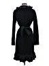 Magaschoni 100% Wool Black Cocktail Dress One size - photo 2