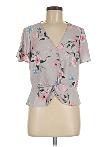 Candie's Short Sleeve Blouse (view 1)