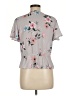 Candie's Gray Short Sleeve Blouse Size M - photo 2