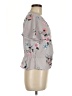 Candie's Gray Short Sleeve Blouse Size M - photo 4