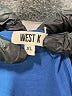 Weston 100% Polyester Blue 3/4 Sleeve Blouse Size XL - photo 7