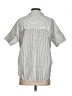 Madewell 100% Cotton Stripes Silver Short Sleeve Blouse Size XS - photo 2