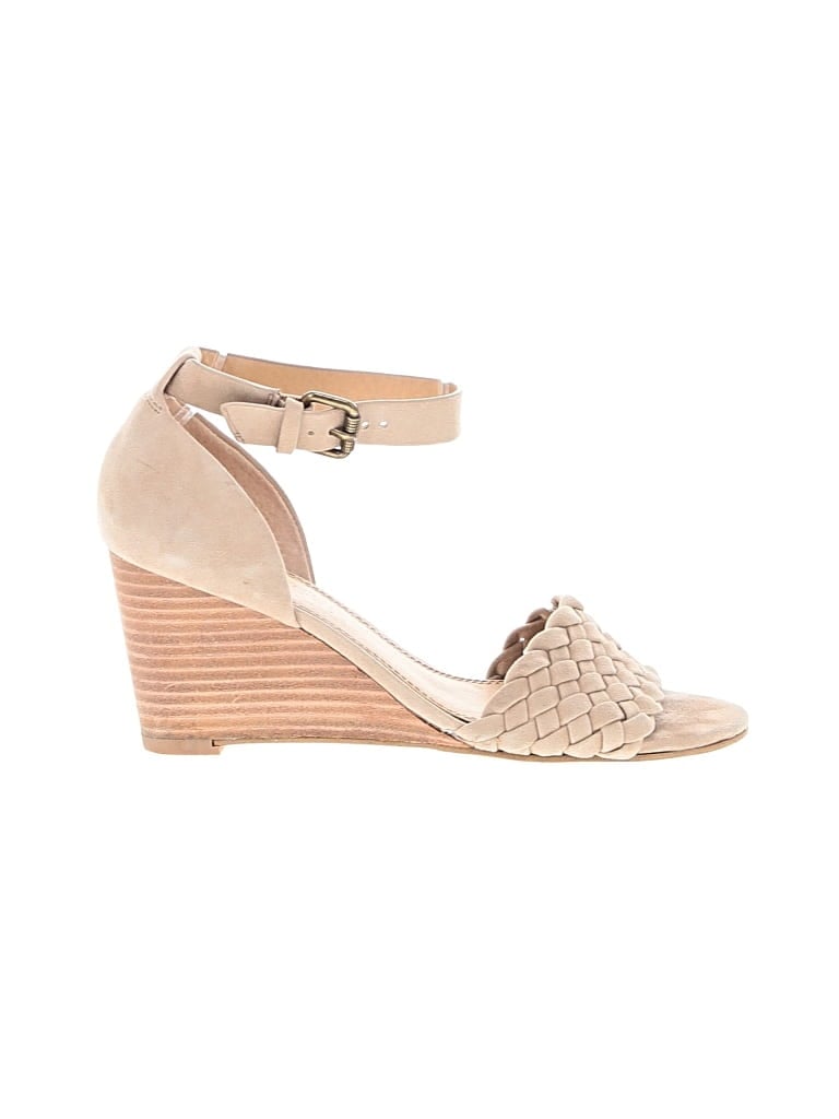 Pre-owned Splendid Wedges In Ivory