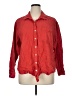 Maurices Red 3/4 Sleeve Button-Down Shirt Size XL - photo 1
