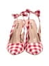 Just Fab Checkered-gingham Pink Heels Size 10 - photo 2