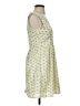 Maison Jules 100% Polyester Hearts Yellow Casual Dress Size S - photo 4