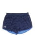 Under Armour 100% Polyester Chevron-herringbone Blue Athletic Shorts Size XL (youth) - photo 1
