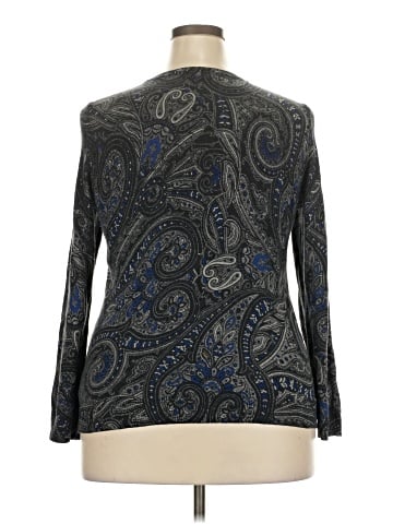 Lauren by Ralph Lauren Silk Pullover Sweater (view 2)