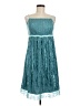 Wanko 100% Polyester Teal Cocktail Dress Size M - photo 1