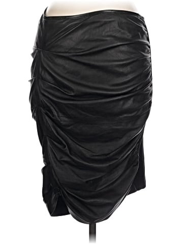 Catherine Malandrino Leather Skirt (view 1)