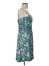 SO Floral Teal Cocktail Dress Size L - photo 4