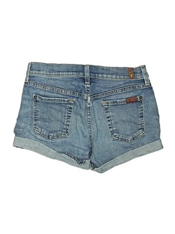 7 For All Mankind Denim Shorts (view 2)