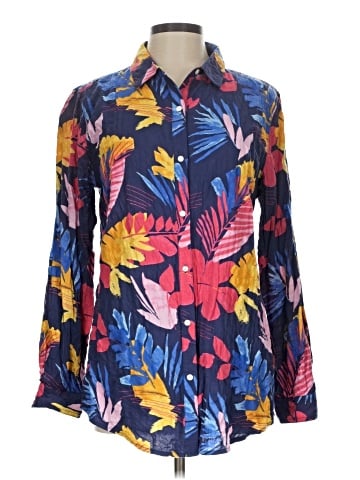 J. McLaughlin Long Sleeve Blouse (view 1)
