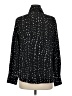 MNG 100% Polyester Polka Dots Black Long Sleeve Blouse Size 6 - photo 2