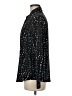 MNG 100% Polyester Polka Dots Black Long Sleeve Blouse Size 6 - photo 5