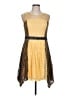 Ryu Polka Dots Yellow Cocktail Dress Size L - photo 1