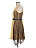 Ryu Polka Dots Yellow Cocktail Dress Size L - photo 5