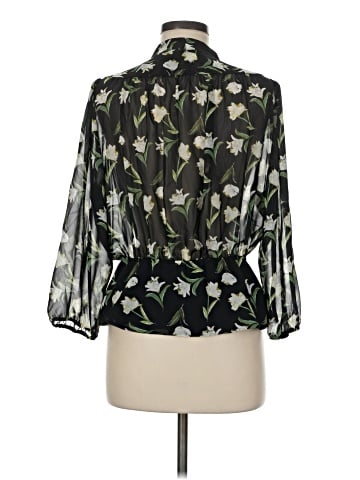 Eva Mendes by New York & Company 3/4 Sleeve Blouse (view 2)