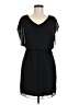 En Focus Studio 100% Polyester Solid Black Cocktail Dress Size 8 - photo 1