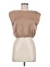 Mable Tan Short Sleeve Top Size M - photo 1