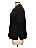 Travelsmith 100% Polyester Solid Black Short Sleeve Blouse Size L - photo 5