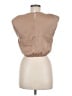 Mable Tan Short Sleeve Top Size M - photo 2