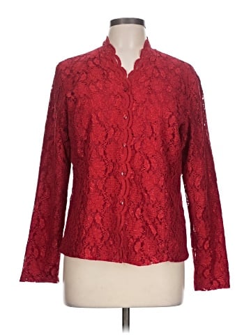 Karen Scott Long Sleeve Blouse (view 1)