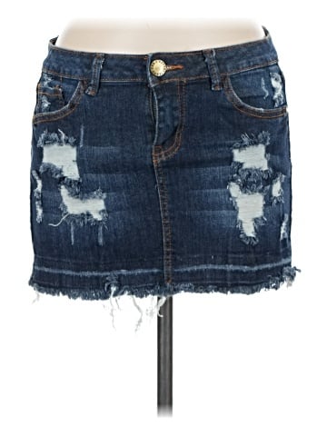 C'est Toi Denim Skirt (view 1)