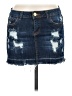 C'est Toi Blue Denim Skirt Size M - photo 1