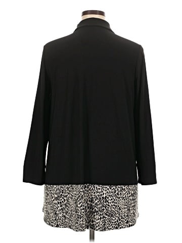 Dennis by Dennis Basso Long Sleeve Blouse (view 2)