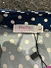 Halife Polka Dots Blue Sleeveless Blouse Size L - photo 7