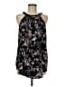 Veronica M. 100% Polyester Black Sleeveless Blouse Size M - photo 1