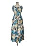 Ostoo Tropical Blue Casual Dress Size XL - photo 1