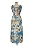 Ostoo Tropical Blue Casual Dress Size XL - photo 2