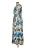 Ostoo Tropical Blue Casual Dress Size XL - photo 5